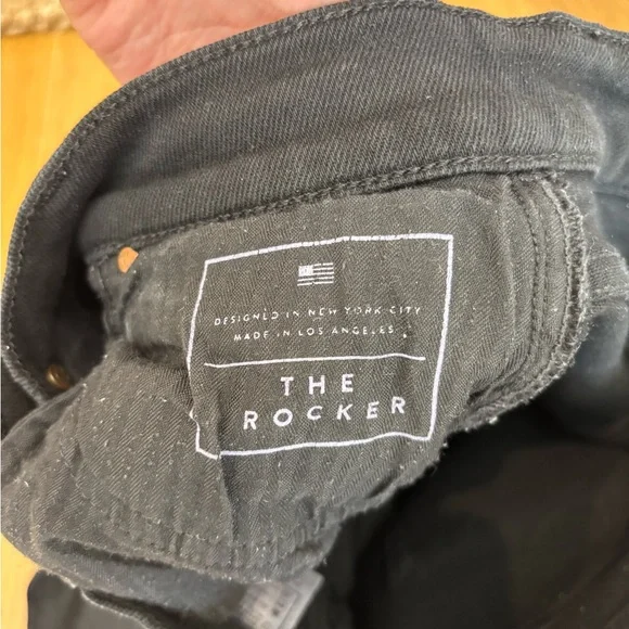 AYR The Rocker Jean in Magnetic Black Wash 27 - Picture 6 of 6